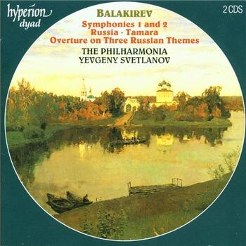 Mili Balakirev "Symphonies & Symphonic Poems". The Philharmonia, Yevgeny Svetlanov