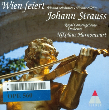 Wien feiert Johann Strauss. Royal Concertgebouw Orchestra, Nikolaus Harnoncourt
