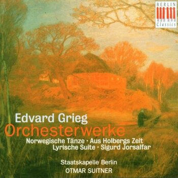 Edvard Grieg "Orchesterwerke". Staatskapelle Berlin, Otmar Suitner