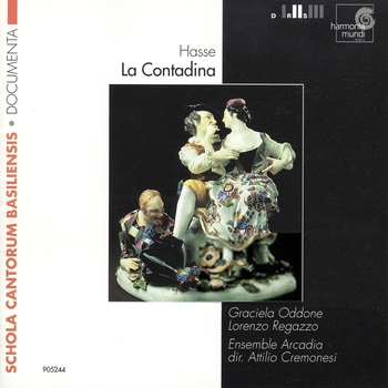 Johann Adolph Hasse - La Contadina. Ensemble Arcadia, Attilio Cremonesi