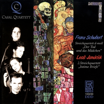Franz Schubert - Streichquartett "Der Tod und das Mädchen". Leos Janacek, "Intime Briefe". Casal Quartett