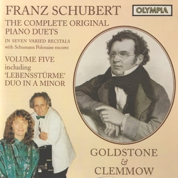 Franz Schubert - Complete Original Piano Duets Vol.5. Goldstone & Clemmow