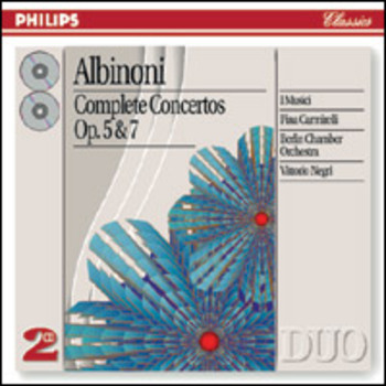 Tommaso Albinoni - Complete Concertos Op.5 &7. I Musici, Vittorio Negri