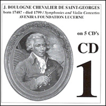 Chevalier de St-Georges "Symphonies et Concertos"