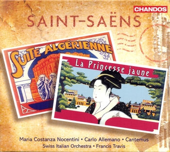 Saint-Saëns, Suite Algérienne, La princesse jaune. Orchestra della Svizzera italiana, Francis Travis