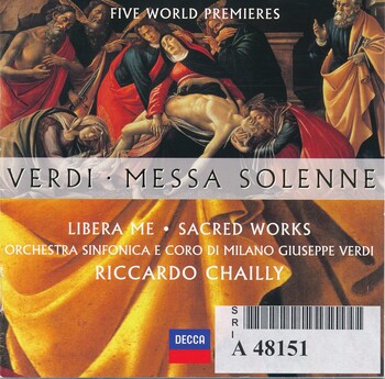 Giuseppe Verdi - "Messa solenne"