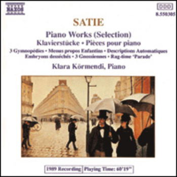Erik Satie "Piano Works (Selection)