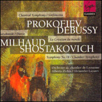 Prokofiev, Debussy, Milhaud, Shostakovich "Classical Symphony, Sinfonietta, Sarabande, Danse..."