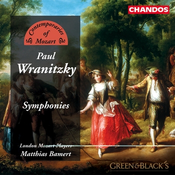 Paul Wranitzky - Symphonies. London Mozart Players, Matthias Bamert