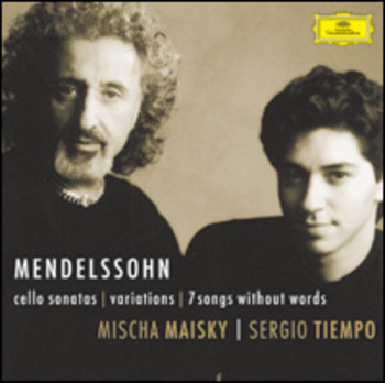 Mendelssohn "Cello Sonatas, Variations, 7 Songs Without Words"