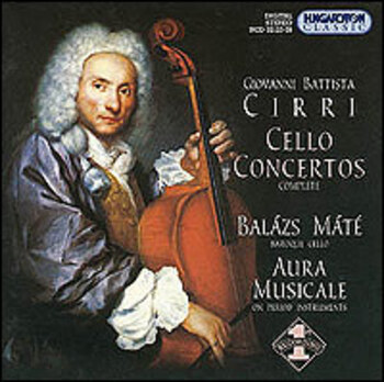 Giovanni Battista Cirri "Cello Concertos"