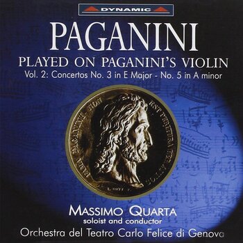 Nicolò Paganini - Violin Concertos 3 & 5. Massimo Quarta, Orchestra del Teatro Carlo Felice di Genova