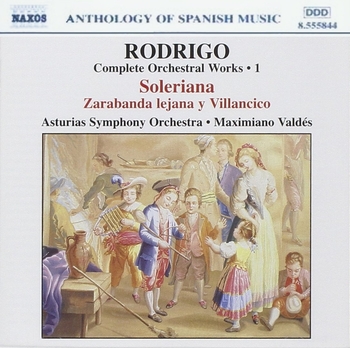 Joaquín Rodrigo "Complete Orchestral Works Vol.1". Asturias Symphony Orchestra, Maximiano Valdés