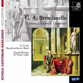 Brescianello - Concerti, Sinfonie, Ouverture. La Cetra Barockorchester Basel, Plantier, Luks