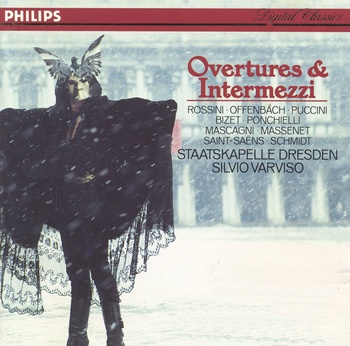 Rossini, Offenbach, Puccini, Bizet... "Overtures & Intermezzi", Staatskapelle Dresden, Silvio Varviso