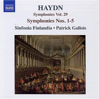 J. Haydn, Symphonies 1-5. Sinfonia Finlandia, Patrick Gallois