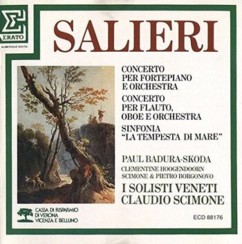 Antonio & Francesco Salieri "Concertos / Sinfonia"