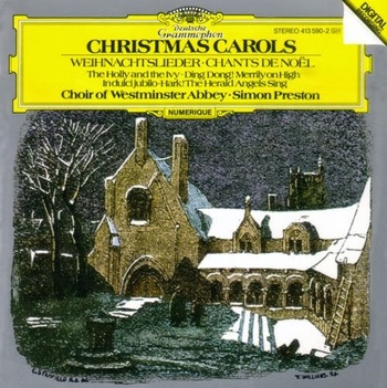 Christmas Carols - Weihnachtslieder. Choir of Westminster Abbey, Simon Preston