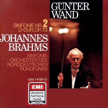 Brahms - Sinfonie Nr. 2, Sinfonieorchester des Norddeutschen Rundfunks, Günter Wand
