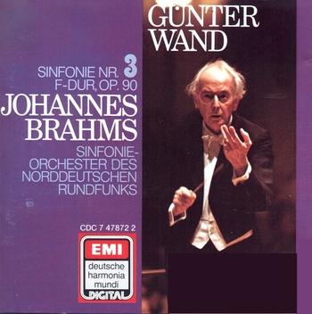 Brahms - Sinfonie Nr. 3, Sinfonie-Orchester des Norddeutschen Rundfunks, Günter Wand