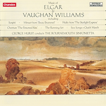Music of Elgar & Vaughan Williams. The Bournemouth Sinfonietta, George Hurst