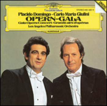 Placido Domingo, Carlo Maria Giulini "Opern-Gala"