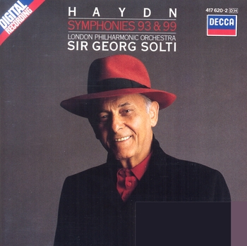 Haydn "Symphonies 93 & 99", London Philharmonic Orchestra, Sir Georg Solti