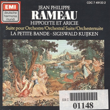 Jean Philippe Rameau 'Hippolyte et Aricie'-Suite. La Petite Bande, Sigiswald Kuijken