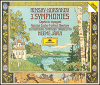 N.Rimsky-Korsakov - 3 Symphonies, Capriccio espagnol, Russian Easter Festival Overture. Gothenburg Symphony Orchestra, Neeme Järvi