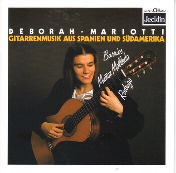 Gitarrenmusik aus Spanien und Südamerika. Deborah Mariotti