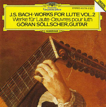 Bach "Werke für Laute, Vol. 2". Göran Söllscher