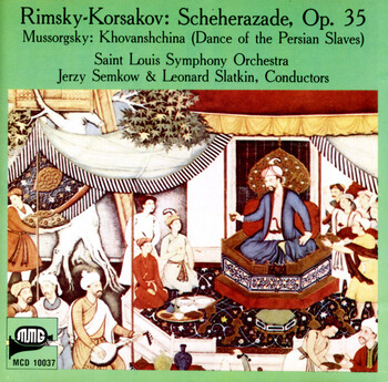 Nikolaj Rimsky-Korsakov & Mussorgsky. Saint Louis Symphony Orchestra, Jerzy Semkow & Leonard Slatkin