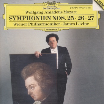 Wolfgang Amadeus Mozart "Symphonien Nos. 25, 26, 27"