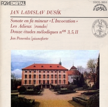 Jan Ladiwslav Dusík (Dussek). Jan Panenka, Pianoforte
