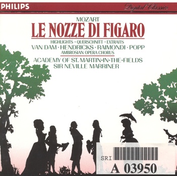 Wolfgang Amadeus Mozart "Le nozze di Figaro - Querschnitt"