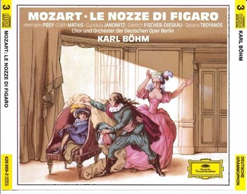 W.A.Mozart: Le nozze di Figaro. Karl Böhm (Recording 1968)