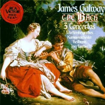 James Galway "C.P.E Bach: 3 Flute Concertos"
