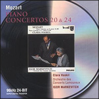 Wolfgang Amadeus Mozart "Piano Concertos Nos. 20 & 24"