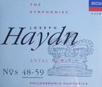 Joseph Haydn "Symphonies 48 - 59"