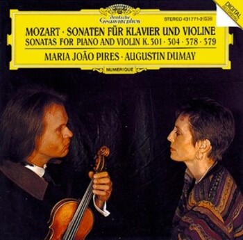 Mozart, Sonaten für Klavier und Violine. Maria João Pires, Augustin Dumay