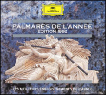 Palmares de l'année - Edition 1992