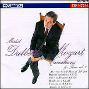 Wolfgang Amadeus Mozart "Variations for Piano Vol. 1"