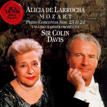 Mozart "Piano Concertos 23 & 24". de Larrocha, English Chamber Orchestra, Davis