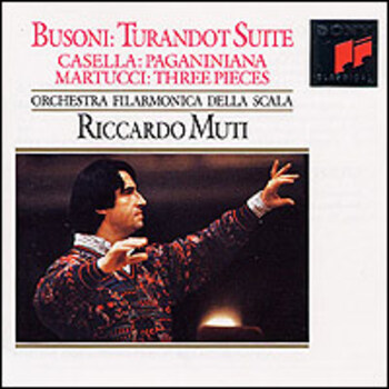 Busoni "Turandot Suite" / Casella "Paganiniana" / Martucci "Three Pieces"