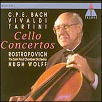 Vivaldi, Tartini, C.P.E.Bach "Cello Concertos"