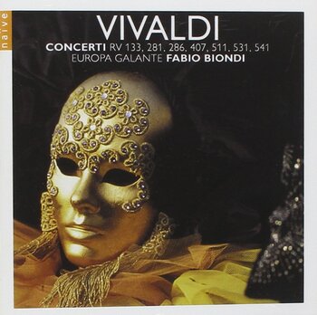 Antonio Vivaldi "Concertos For Strings". L'Europa Galante, Fabio Biondi
