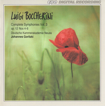 Luigi Boccherini "Complete Symphonies Vol. 3"