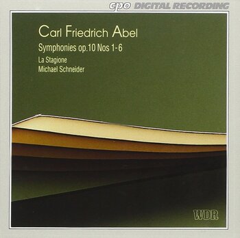 Carl Friedrich Abel "Symphonies op. 10 Nos 1 - 6"