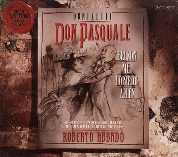 Gaetano Donizetti "Don Pasquale". Bruson, Mei, Lopardo, Allen - Münchner Rundfunkorchester, Roberto Abbado