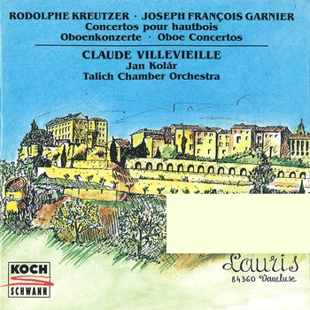 Kreutzer, Garnier "Oboenkonzerte". Claude Villevieille, Jan Kolár, Talich Chamber Orchestra